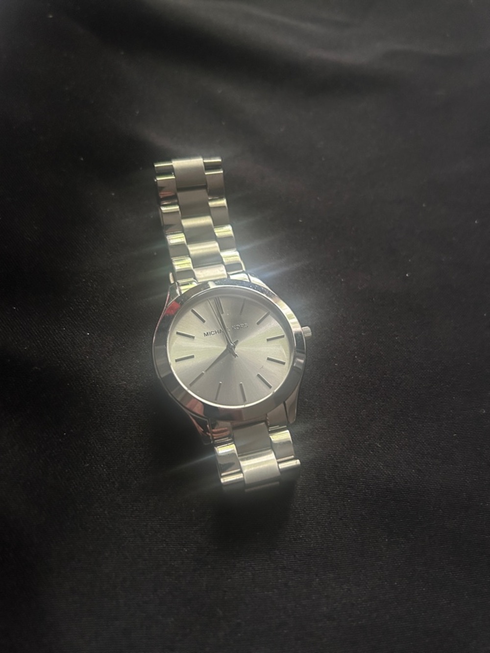 Michael Kors Silver Stainless Steel Bracelet Watch - Picture 4 of 7